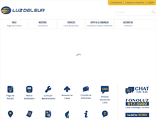 Tablet Screenshot of luzdelsur.com.pe